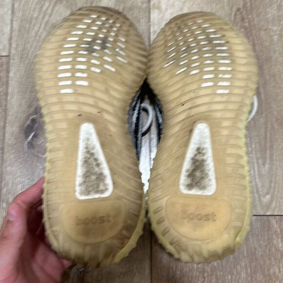 Adidas‎ Mens Zebra Yeezy Boost 350 V2 Trainers Athletic Sneaker Shoes Size 11.5